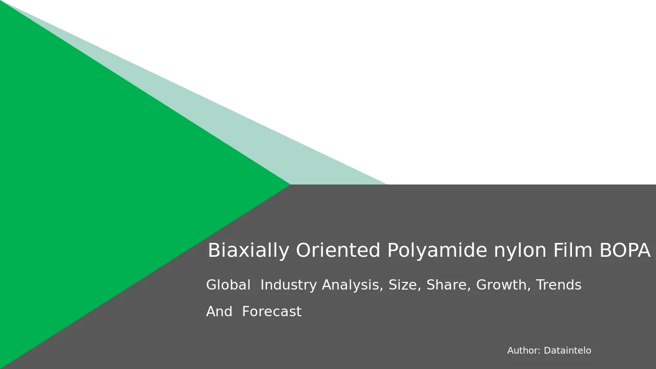Biaxially Oriented Polyamide Film Market Expansion Forecast & Key Developments