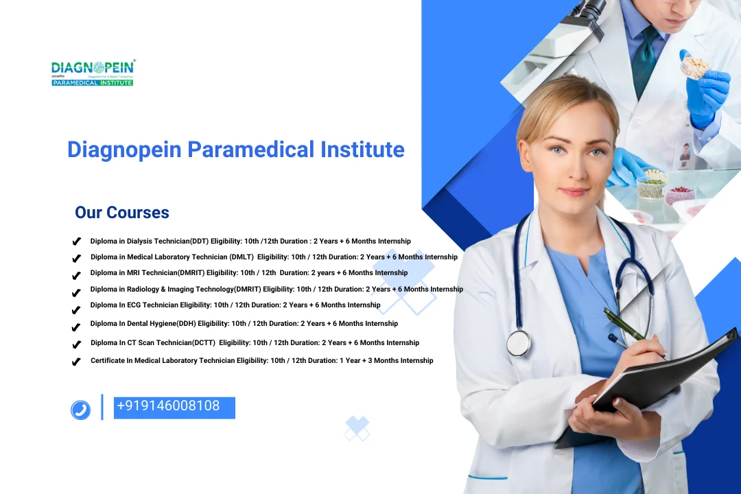 Top Reasons Students Choose Diagnopein Paramedical Institute for Career Growth