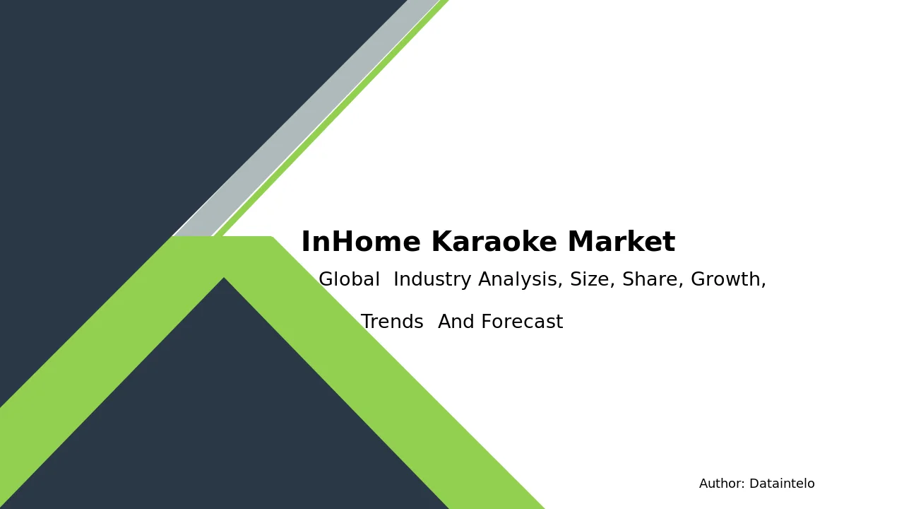 Industry Report: Growth & Trends in the In-Home Karaoke Market 2032