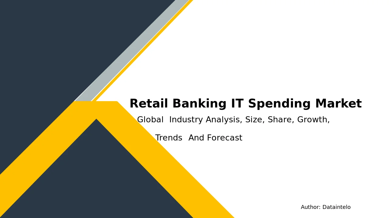 Retail Banking IT Spending Market Forecast and Market Penetration Analysis 2032
