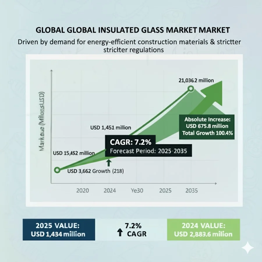 Insulated Glass Market Growth, Global Analysis and Forecast Analysis By FMI